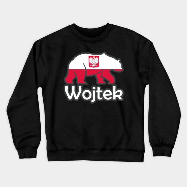 Wojtek the soldier bear Crewneck Sweatshirt by PCB1981